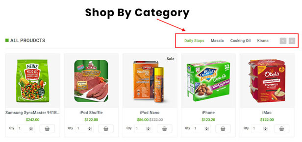 616 3 - Grocery and Shopping OpenCart 3.X Multistore Theme (Shopping, Mall)